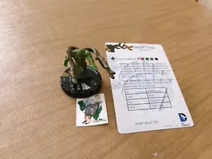 =HeroClix DC GUERRA DE LUZ Swamp Thing 053 con tarjeta = - Imagen 1 de 1
