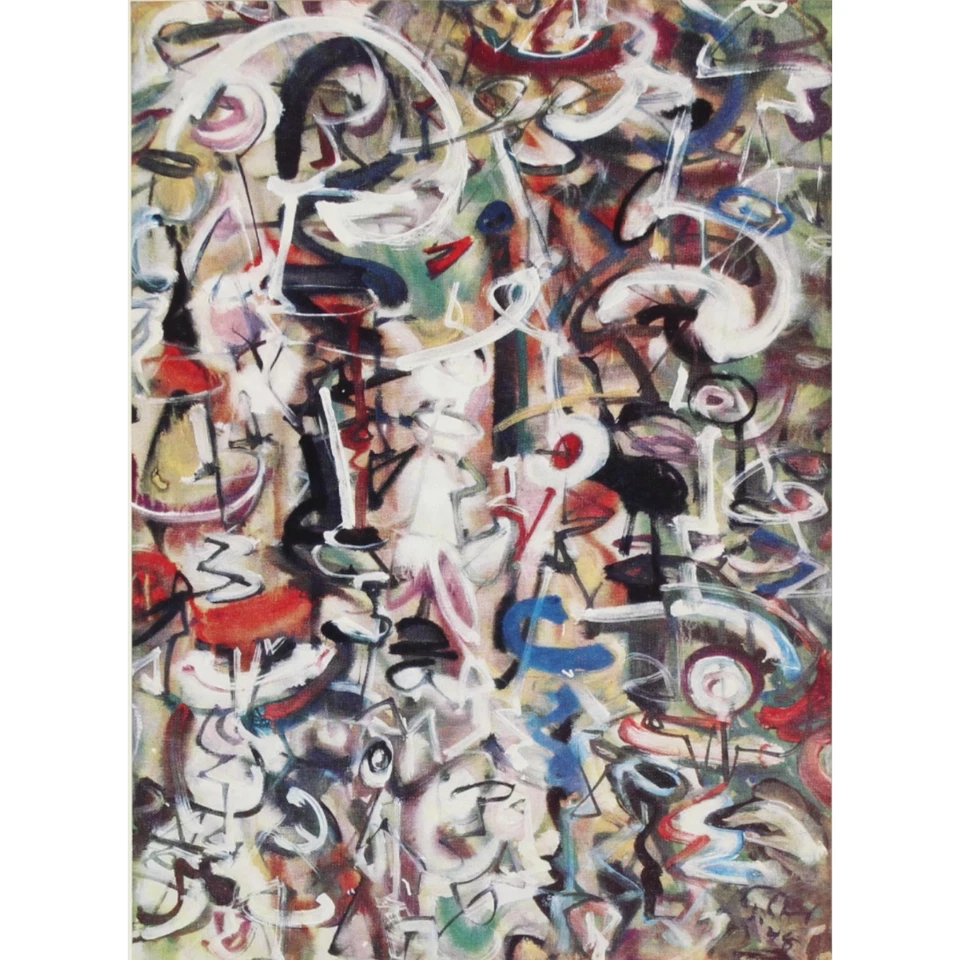 Impresión de librito MARK TOBEY arte moderno abstracto 1962 Foto 1 de 2