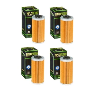 Hiflofiltro EO Quality Oil Filter (x 4) Fits SHERCO 300 SEF-R (2018 to 2021) - Picture 1 of 8