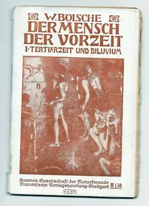 KOSMOS - Der Mensch der Vorzeit - I Tertiärzeit und Diluvium Buch - Picture 1 of 1