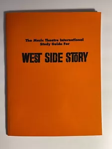 West Side Story MTI Music Theatre International Study Guide - Picture 1 of 4