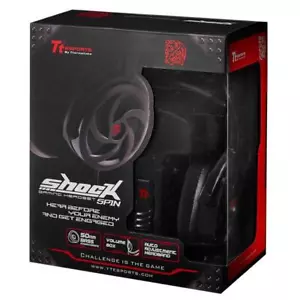 Thermaltake HT-SKS004ECBL (Black) Shock Spin Gaming Headset - Picture 1 of 3
