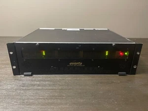 Evertz 7700FR-C Châssis Multiframe avec 2 x 7707ET13-4-F2, 7705DS, 7705CWDM-D4 - Photo 1 sur 16