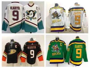 Adults Anaheim Ducks NO.9 Top Jersey Stitched - Picture 1 of 8