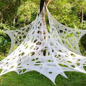 Spinnennetz Halloween Deko Outdoor - Riesige Dehnbare Halloween Spinne We... - Bild 1 von 8