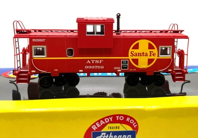 HO ATHEARN 7515 WIDE VISION CABOOSE SANTA FE ATSF 999769 - Image 1 of 2