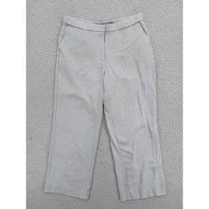Sag Harbor Petite White Ivory Stretch Ankle Dress Pants Women's Size 10P - Picture 1 of 5