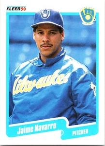 1990 Fleer Canadian #331 Jaime Navarro - Picture 1 of 2