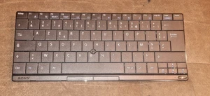 SONY PS3 PLAYSTATION 3 WIRELESS KEYBOARD CECH-ZKB1FR TESTED WORKS - Picture 1 of 6
