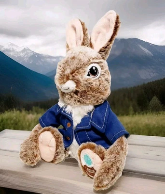 DanDee Peter Rabbit Movie Sings I Promise You Animated Plush 2020 10" RolyPoly - Image 1 of 4