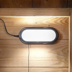 Solar Powered Shed Light Outdoor Building Garden Lighting 50L - Picture 1 of 2