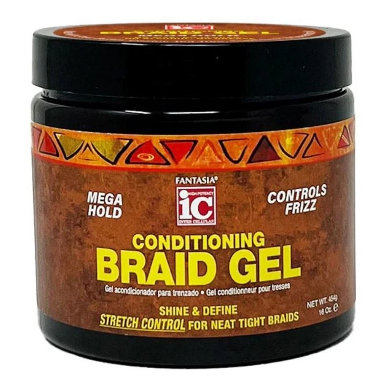 Gel Acondicionador Trenza FANTASIA ic INTER CELLULAR Controles Frizz ~ 16 fl. oz. Foto 1 de 1