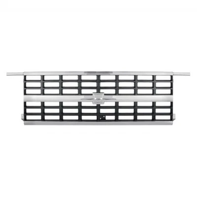 For Chevy R1500/R2500/V1500/V2500 Suburban Grille 1989 1990 1991 Chrome Shell Foto 1 de 4
