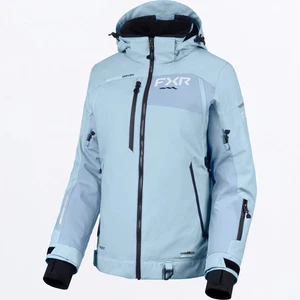 FXR MUJER VELOCITY R-FX Nieve Invierno CHAQUETA ABRIGO - Azul Maui - 6 - 10 - 1 4 - NUEVO - Imagen 1 de 3