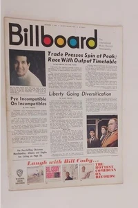 BILLBOARD MAGAZINE DEC 3 1966 MONKEES BEATLES JOHNNY CASH HERB ALBERT - Foto 1 di 12