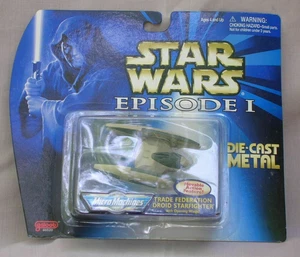 TRADE FEDERATION DROID STARFIGHTER Micro Machines STAR WARS EP1 PHANTOM MENACE - Picture 1 of 3