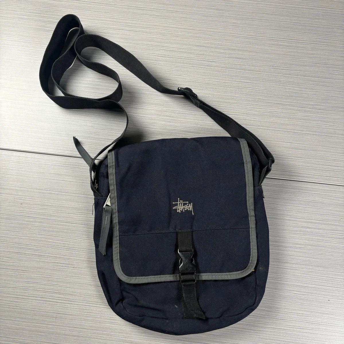希少 special 90s old stussy messenger bag 希少 special 90s old stussy messenger bag Vintage Stussy Side Bag