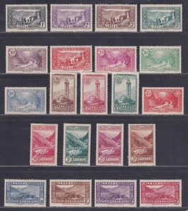 Französisch Andorra Scott 23\\63 MHR 1932 Bildausgabe 22 Briefmarken SCV 212,35 $ - Bild 1 von 2