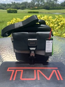 TUMI Alpha Bravo Junior Crossbody Black Leather BNWT Rare All Leather Version! - Bild 1 von 24