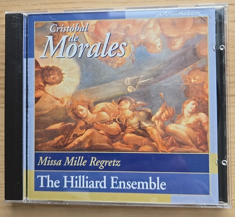 Cristobal de Morales: Missa Mille Regretz CD - Hilliard Emsemble - image 1 of 2