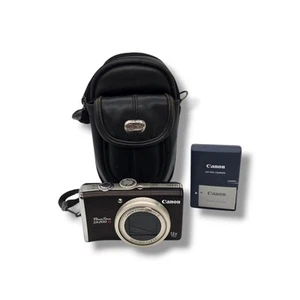Canon PowerShot SX200 IS 12.1MP Digital photo Camera Black PC1339 W/ Charger - Picture 1 of 7