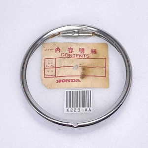 Honda CUB C50 C70 C90 Headlight Headlamp Rim New Old Stock Part - Picture 1 of 12