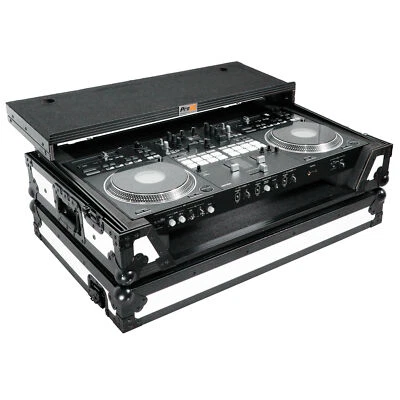 ProX XS-DDJREV7WLTWH Flight Case DDJ-REV7 W/Laptop Shelf+1U Rack Space+Wheels - Image 1 of 4