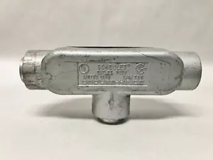 Corpo uscita Crouse-Hinds 3/4" condotto T29 con coperchio 290 #9971 - Foto 1 di 7