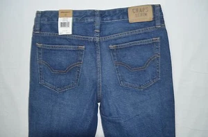 NEW WITH TAGS CHAPS DENIM STRAIGHT FIT JEANS SIZE 16 ACTUAL 30.5X31  9.5 RISE  5 - Picture 1 of 6