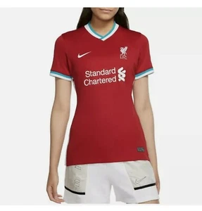 Nike Women’s Liverpool FC 20/21 Home Soccer Jersey Red CZ2641-687 Sz XS B49 B53 - Picture 1 of 7