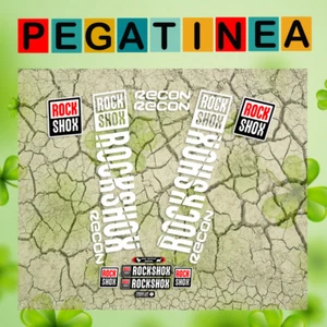 PEGATINAS HORQUILLA ROCK SHOX RECON EP16 2019 STICKERS AUFKLEBER DECALS FORK - Imagen 1 de 6