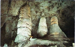 Giant and Twin Domes Carlsbad Caverns National Park N.M Postcard Unposted - Picture 1 of 2