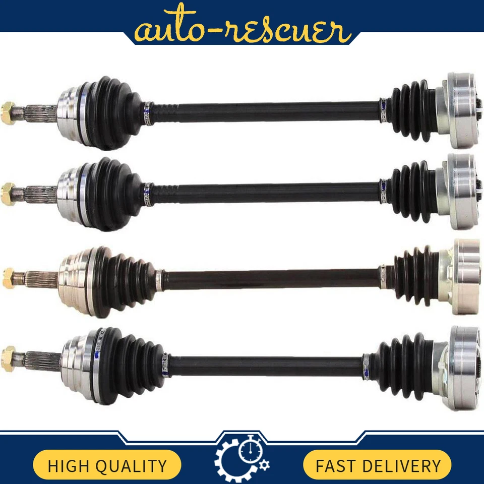 TrakMotive CV Axle Shaft 4x fits from 1986 to 1986 Volkswagen Quantum - Image 1 of 4