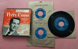 Perry Como 3 45 box set Supper Club Favorites RCA Victor WP 237 vg+ - Picture 1 of 3