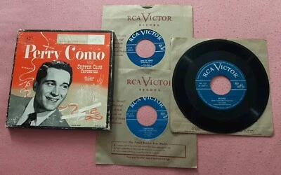 Perry Como 3 45 box set Supper Club Favorites RCA Victor WP 237 vg+ - Image 1 of 3