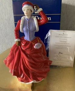 ROYAL DOULTON CHINA DAME DES JAHRES 2009 HELENA MODELL Nr. HN 5318 PERFEKT - Bild 1 von 9