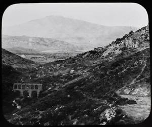 ANTIQUE Magic Lantern Slide RUINS OF EPHESUS C1910 PHOTO TURKEY - Picture 1 of 2