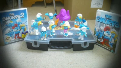 Smurf figures, toys and DVD bundle x 15 - all VGC, new and used. - Image 1 of 4