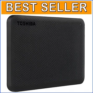 Tragbare 2TB Externe Festplatte - Canvio Advance für Multimedia und Business - Bild 1 von 6