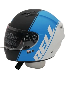 BELL Qualifier Helmet Ascent Matte Black/Cyan/White Size Medium - 7141864 - Picture 1 of 8
