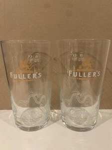 2x Fullers London Pride Pint Gläser Brandneu & Neues Design Versand am selben Tag - Bild 1 von 5
