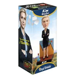 REGALO BOBBLEHEAD KIM WEXLER BETTER CALL SAUL GOODMAN BREAK BAD ROYAL BOBBLES - Imagen 1 de 2