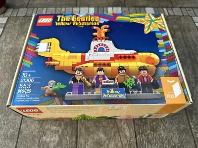 LEGO IDEAS 21306 The Beatles Yellow Submarine BRAND NEW SEALED IN BOX RETIRED - Image 1 of 3