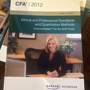 2012 CFA Level I Schweser Class Workbook, Volume 1: Loose-Leaf with Binder (New) - Picture 1 of 2