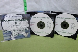 JEAN HOLDEN SINGERS Toledo 2-CD set Holiday Moments II Ohio 2003 Jerry Holden - Picture 1 of 4