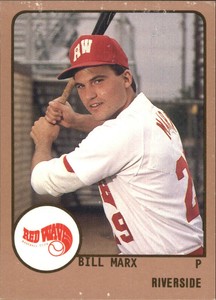 1988 Riverside Red Wave ProCards #1424 Bill Marx