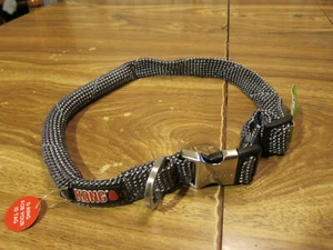 NEW!! KONG Rope Collar REFLECTIVE (XLarge GREY 24"-30") - Picture 1 of 3