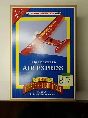 1994 ERTL Wings HARBOR FREIGHT 1929 Lockheed AIR EXPRESS #1  DIE CAST Metal NIB  - Image 1 of 4