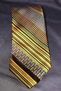 Vintage Late ‘60’s Capwell’s California Polyester Wide Tie - Picture 1 of 5