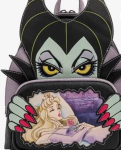 Loungefly Disney Villains Scene Maleficent Sleeping Beauty Backpack - Picture 1 of 4